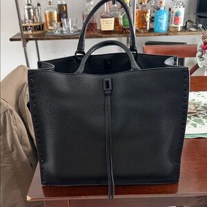 Rebecca Minkoff Black Leather Tote